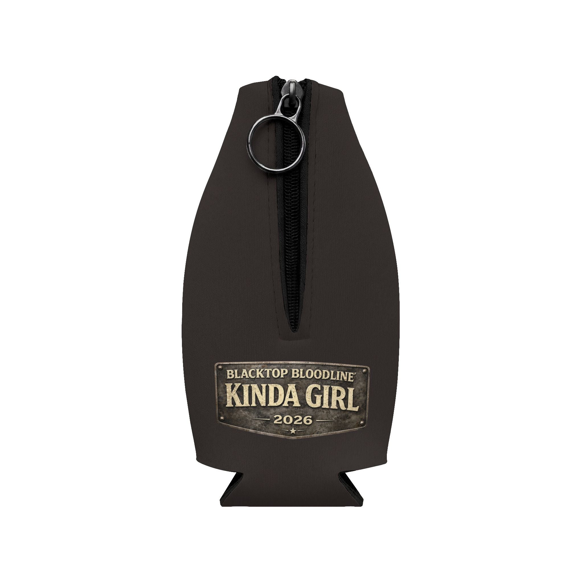 Blacktop Bloodline “Honoring Women in Welding” Zip-Up Bottle Cooler