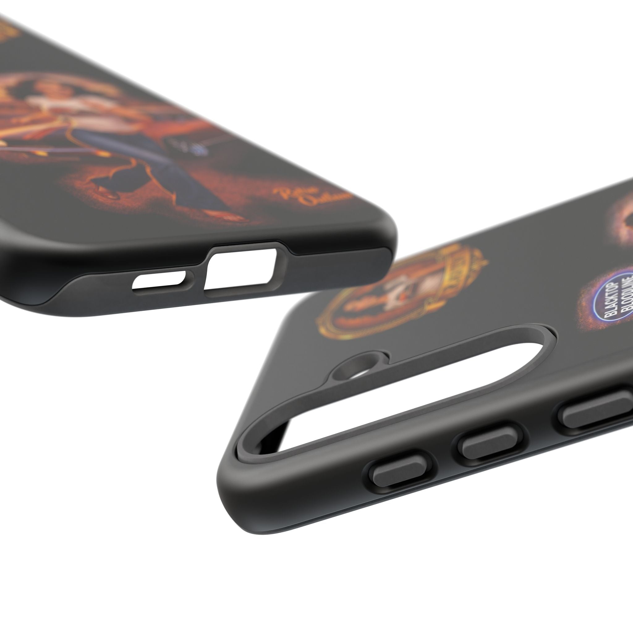 Retro Outlaw | Pin-Up Girl Series | Raven — Tough Phone Case