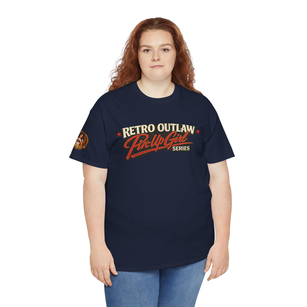 Retro Outlaw | Pin-Up Girl Series | Raven — Tee