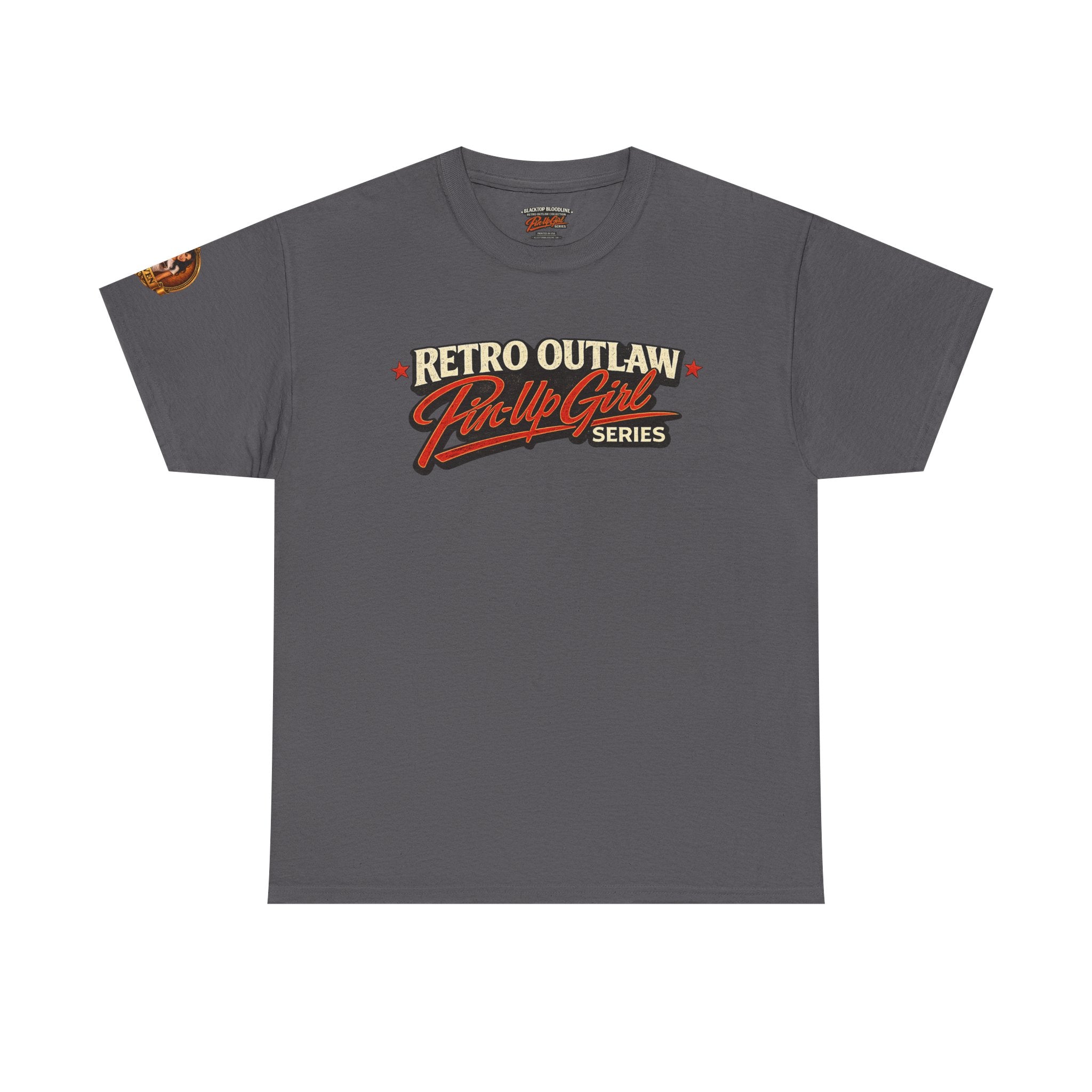Retro Outlaw | Pin-Up Girl Series | Raven — Tee