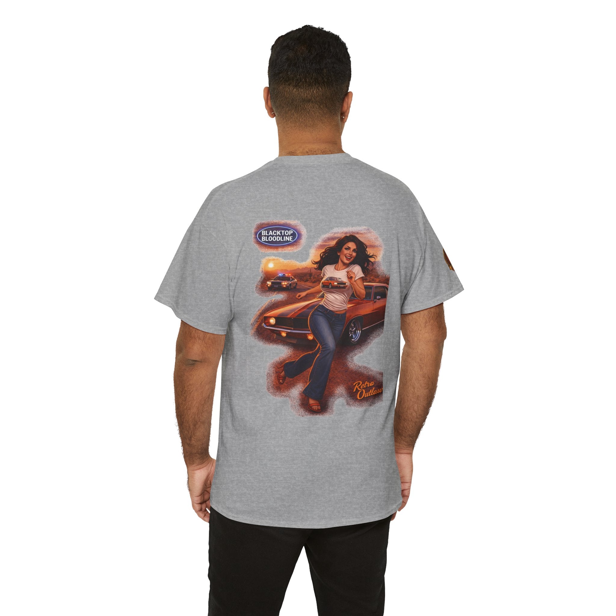 Retro Outlaw | Pin-Up Girl Series | Raven — Tee