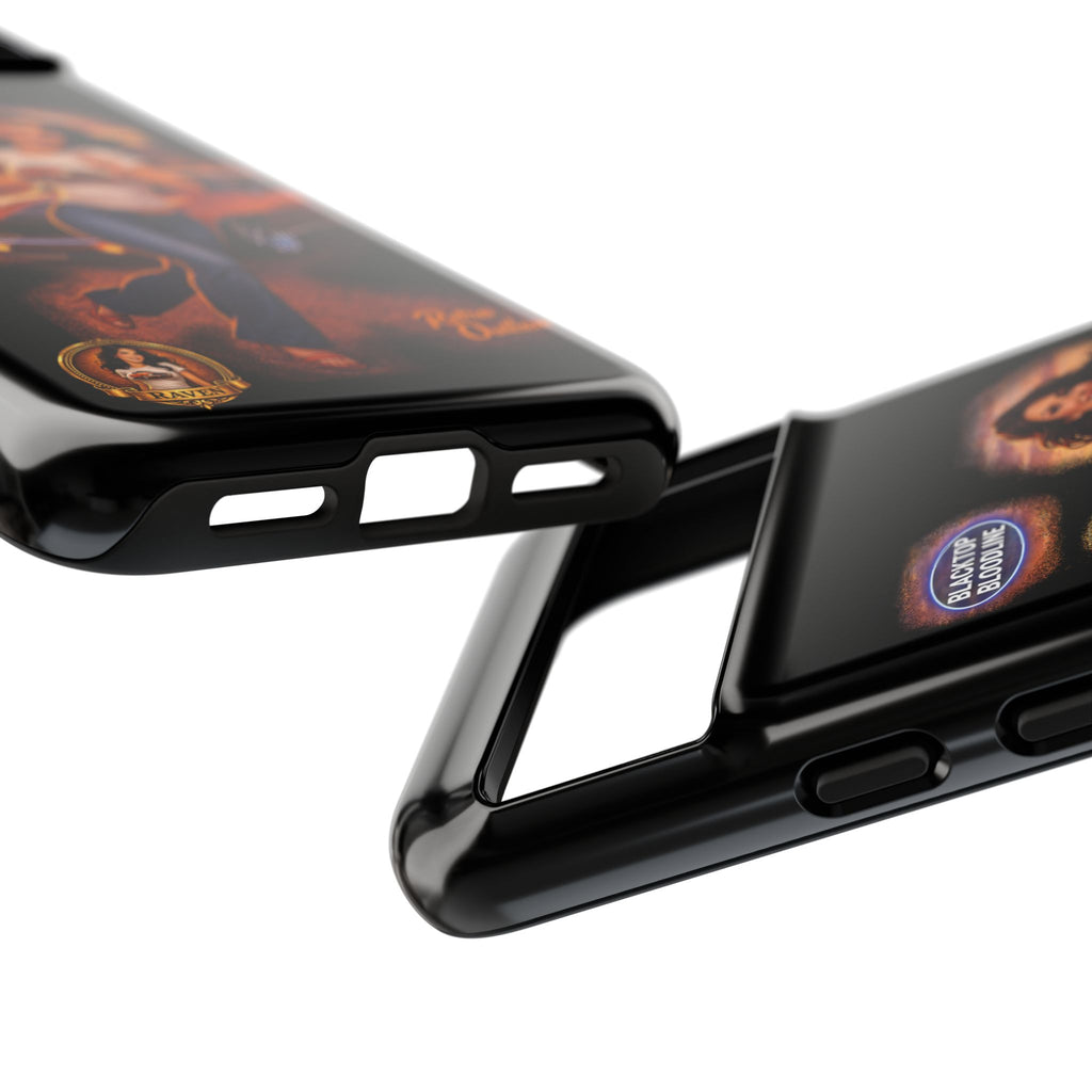 Retro Outlaw | Pin-Up Girl Series | Raven — Tough Phone Case
