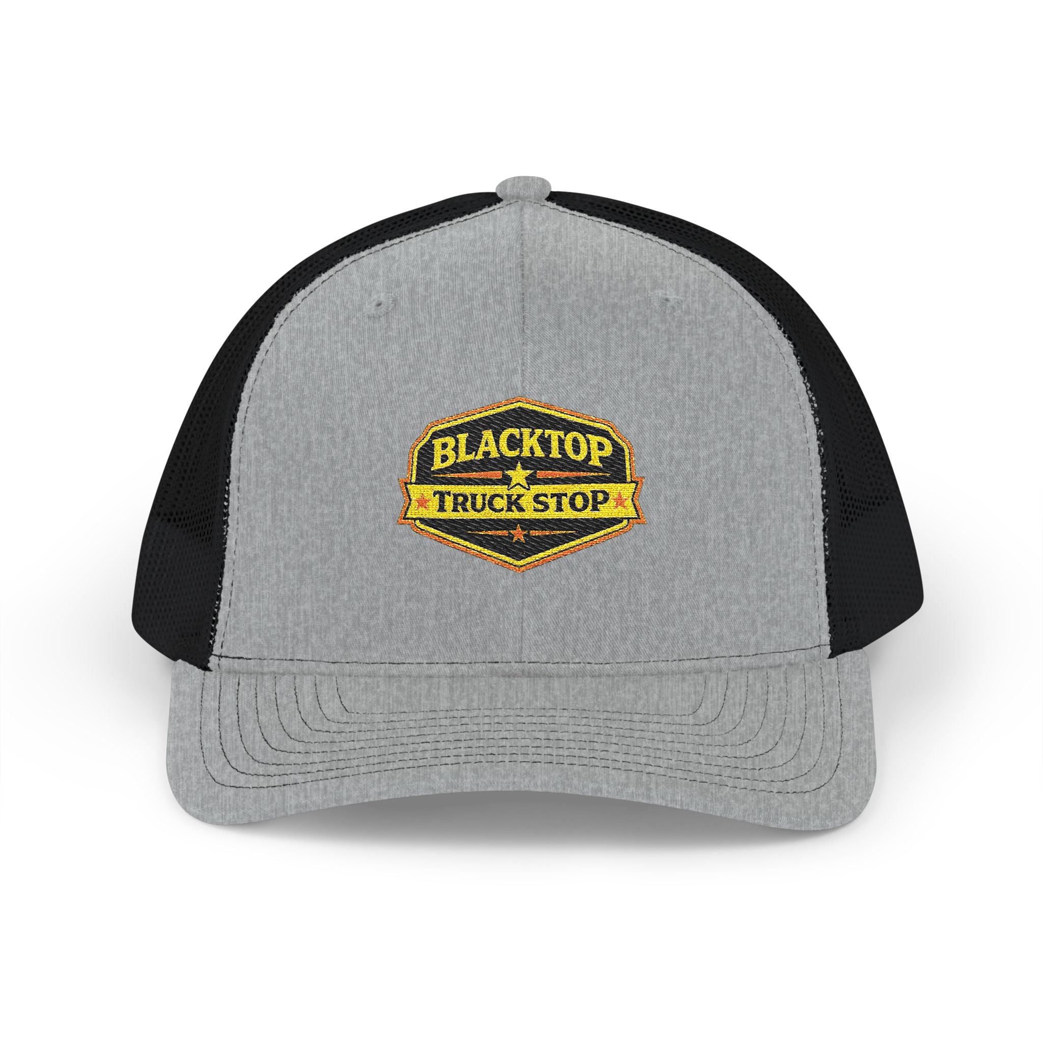 Blacktop Truck Stop — Embroidered Trucker Cap