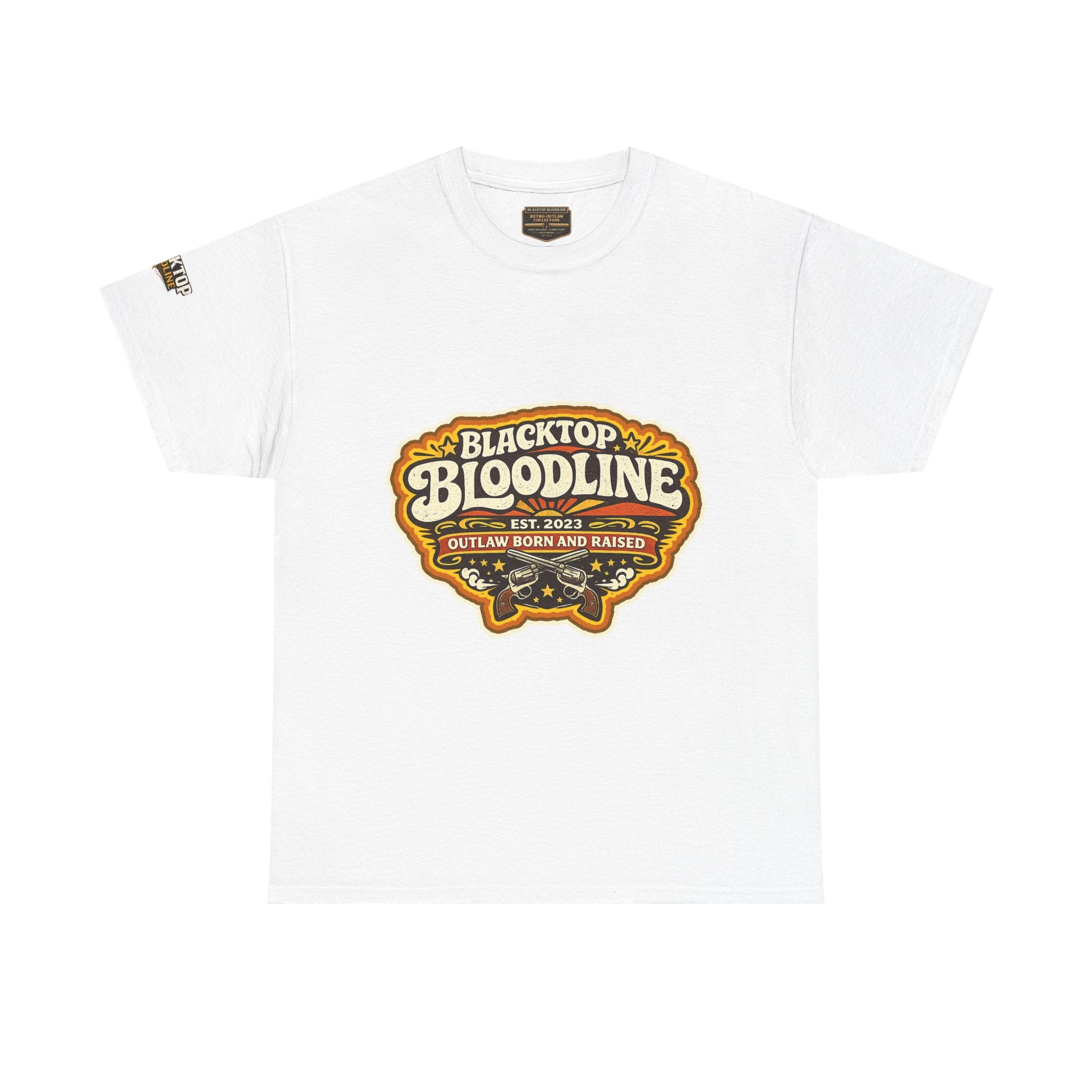 Retro Outlaw — Born & Raised Groovy Tee