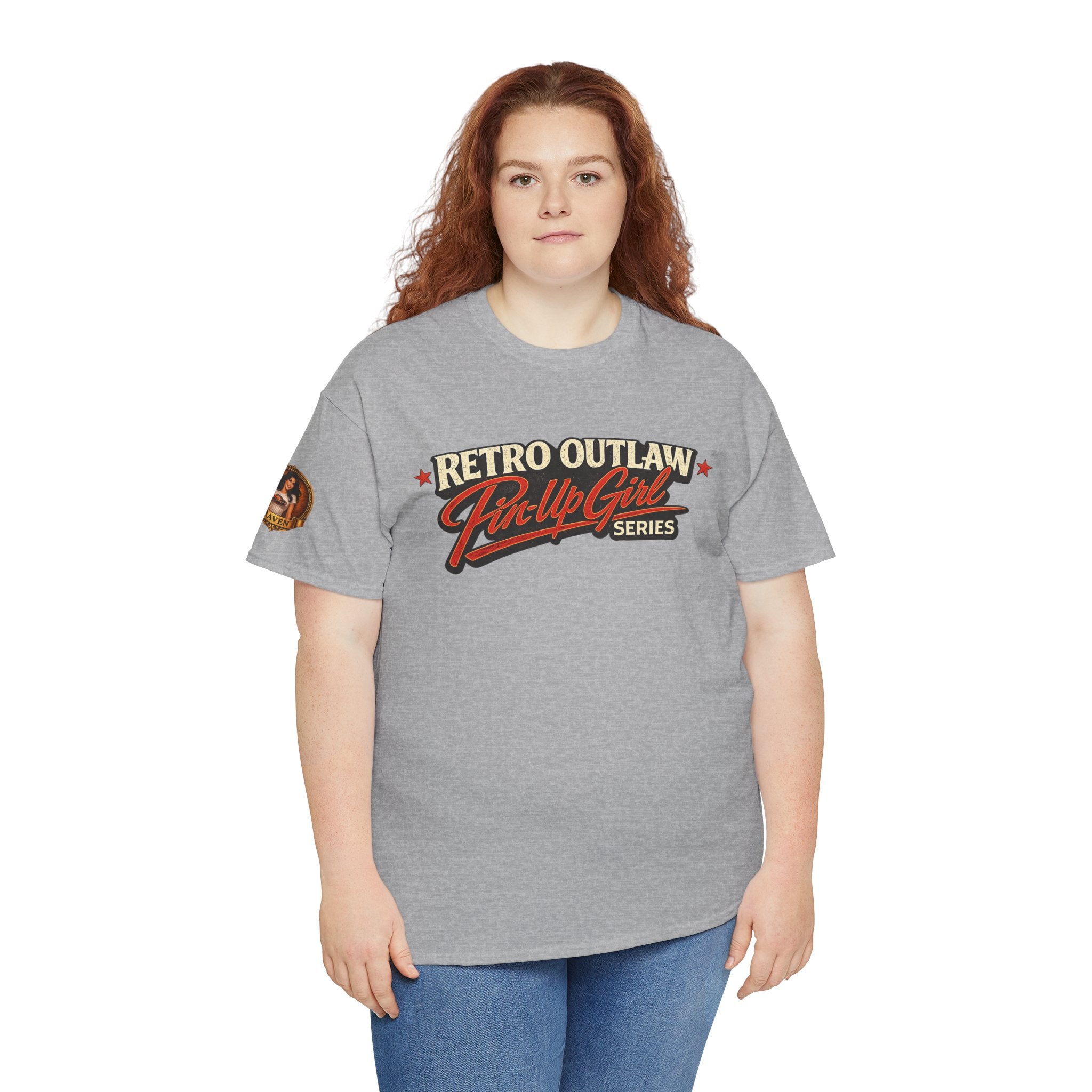 Retro Outlaw | Pin-Up Girl Series | Raven — Tee