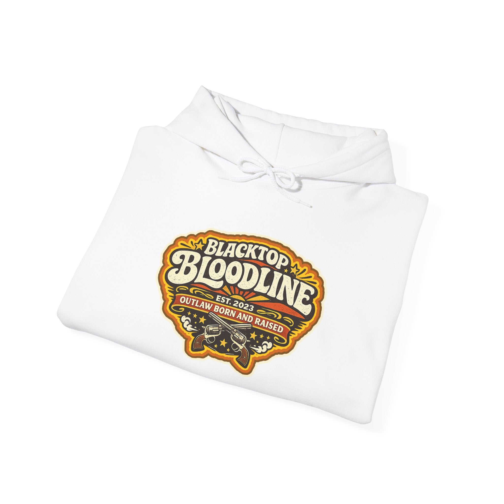 Retro Outlaw — Born & Raised Hoodie