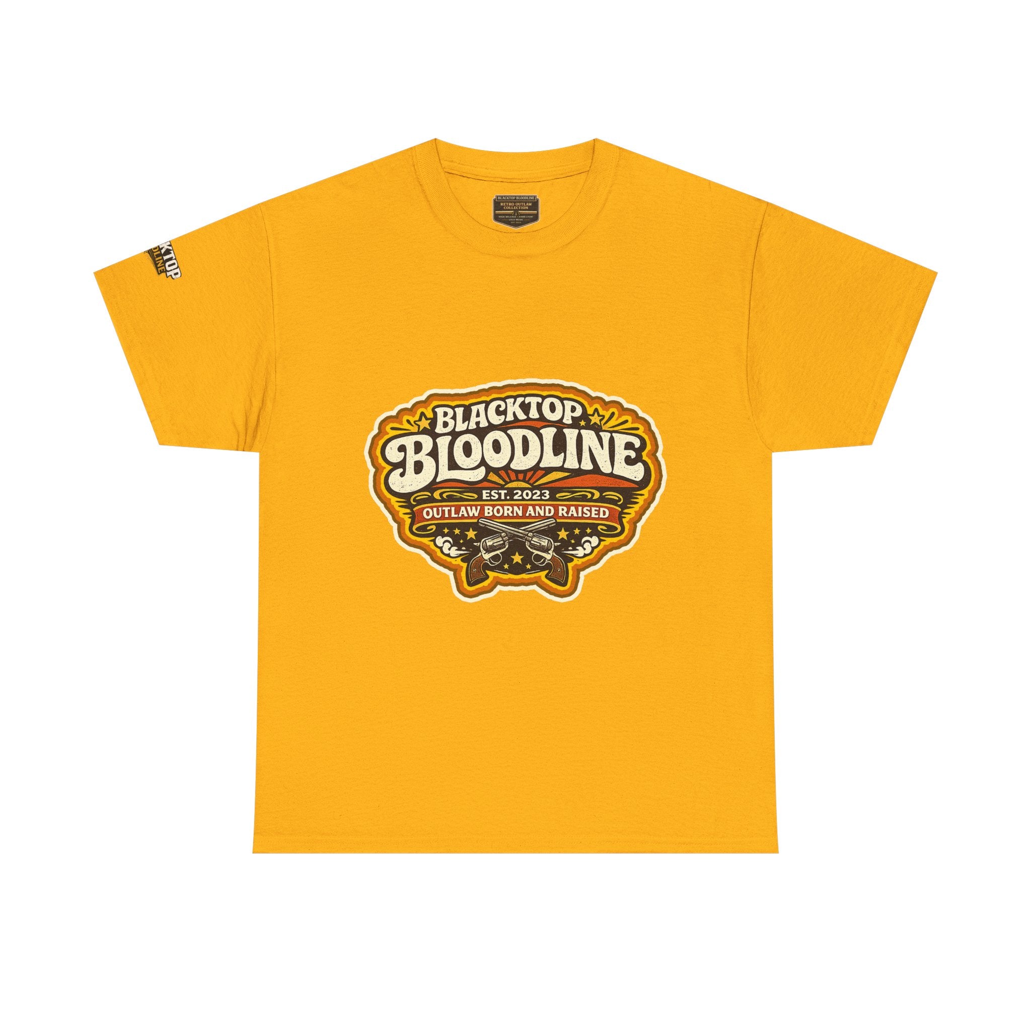 Retro Outlaw — Born & Raised Groovy Tee