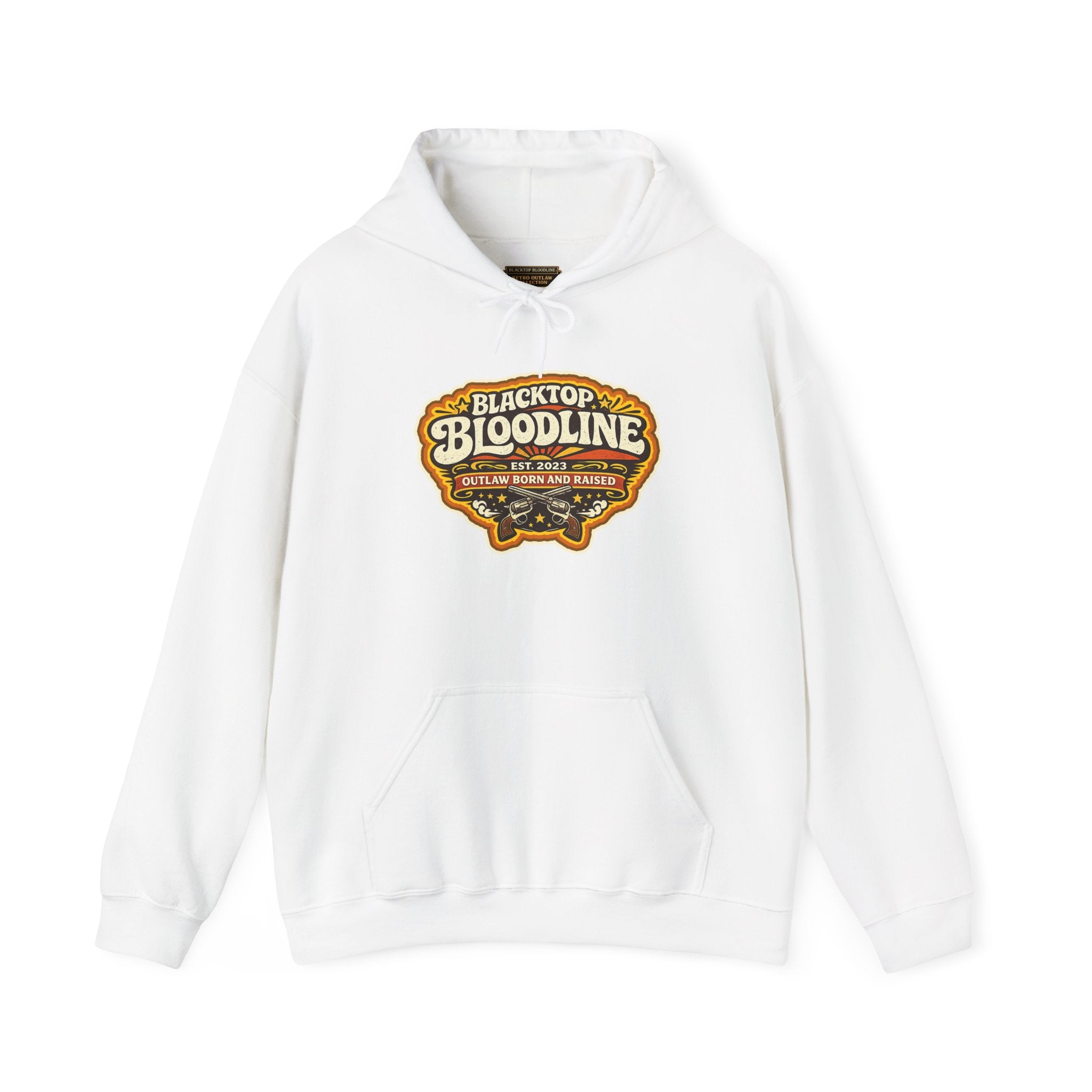 Retro Outlaw — Born & Raised Hoodie