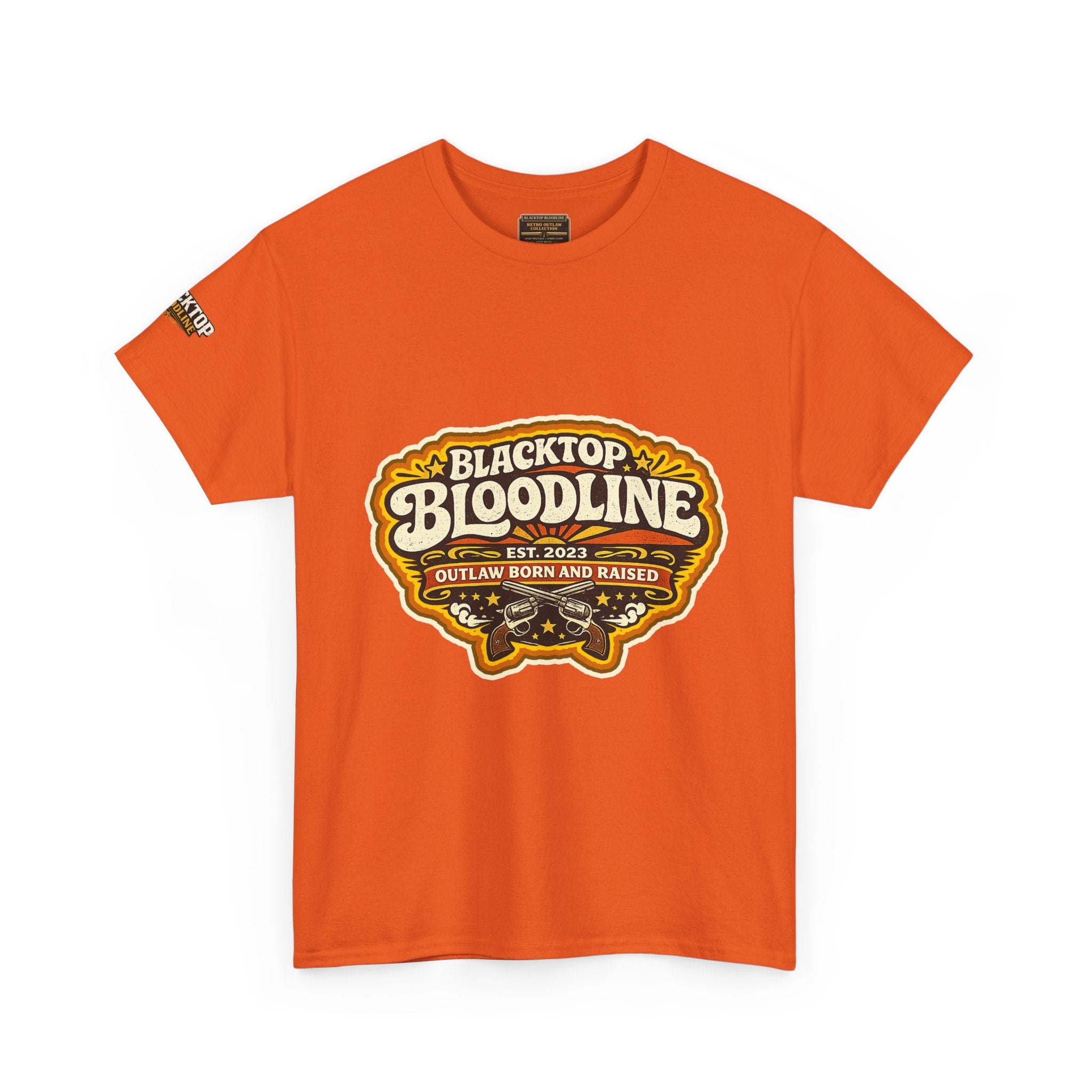 Retro Outlaw — Born & Raised Groovy Tee