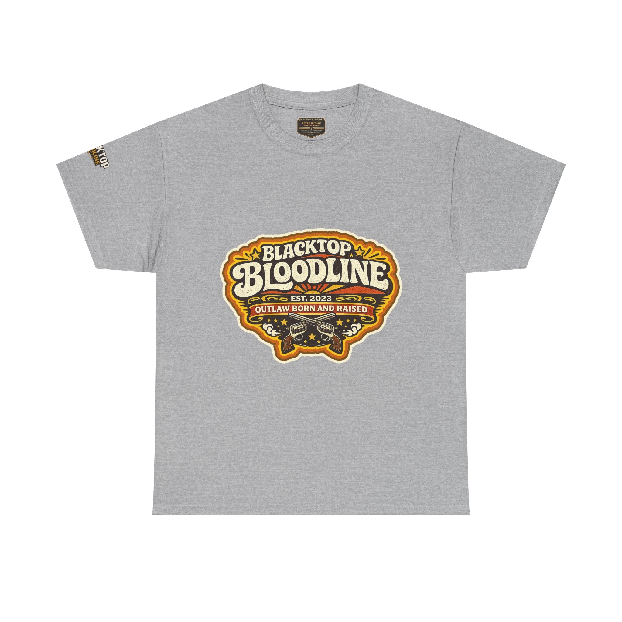 Retro Outlaw — Born & Raised Groovy Tee