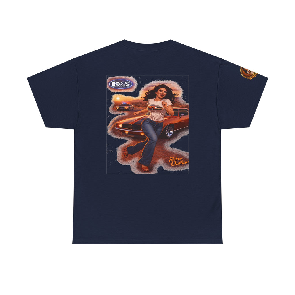 Retro Outlaw | Pin-Up Girl Series | Raven — Tee