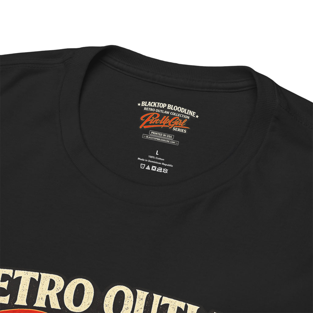 Retro Outlaw | Pin-Up Girl Series | Raven — Tee