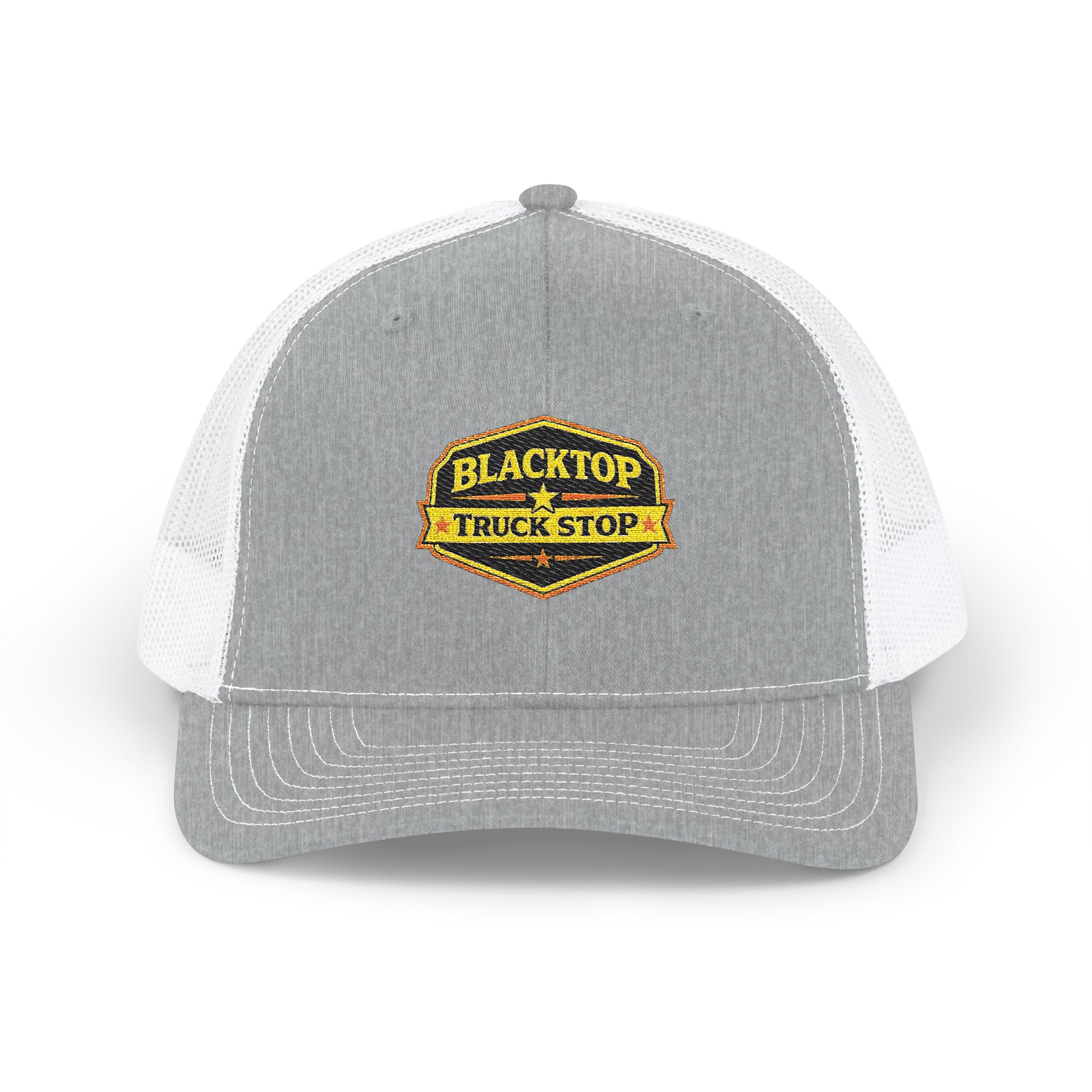 Blacktop Truck Stop — Embroidered Trucker Cap