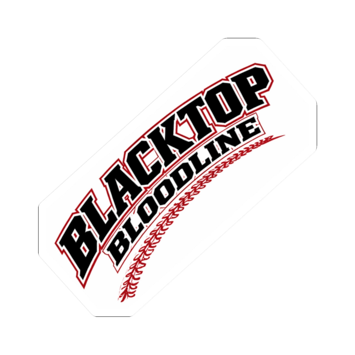 Retro Outlaw — Baseball Logo Kiss-Cut Sticker