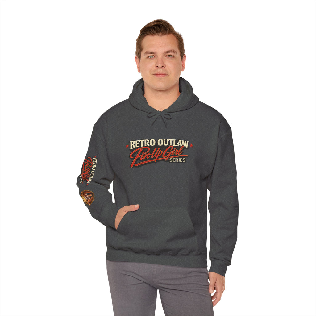 Retro Outlaw | Pin-Up Girl Series | Raven — Hoodie
