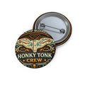 Retro Outlaw — Honky Tonk Crew Pin Button