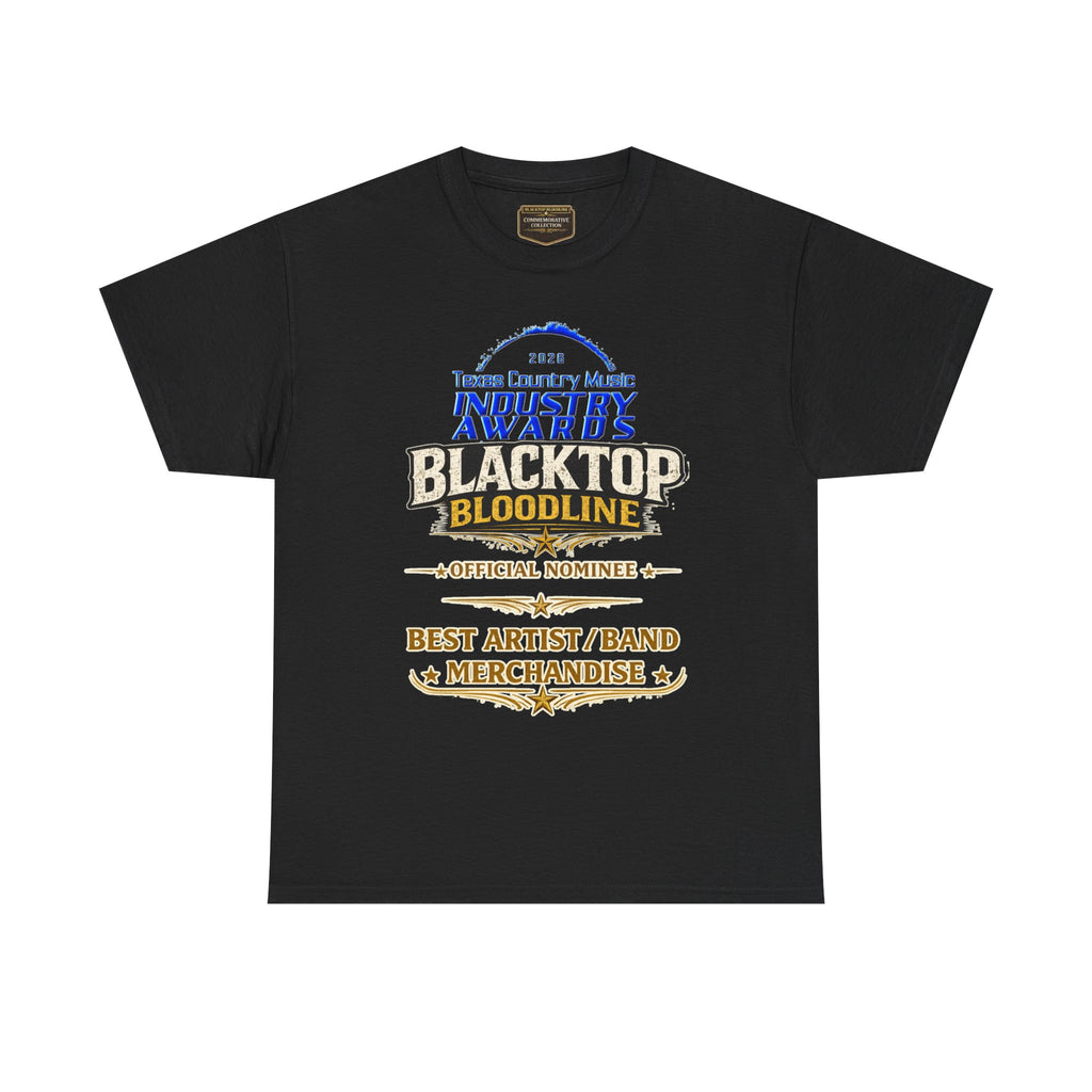 Blacktop Bloodline TCMA Nominee Edition Tee – 2026 Texas Country Music Industry Awards