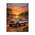 Retro Outlaw — Vintage Truck Rolled Poster