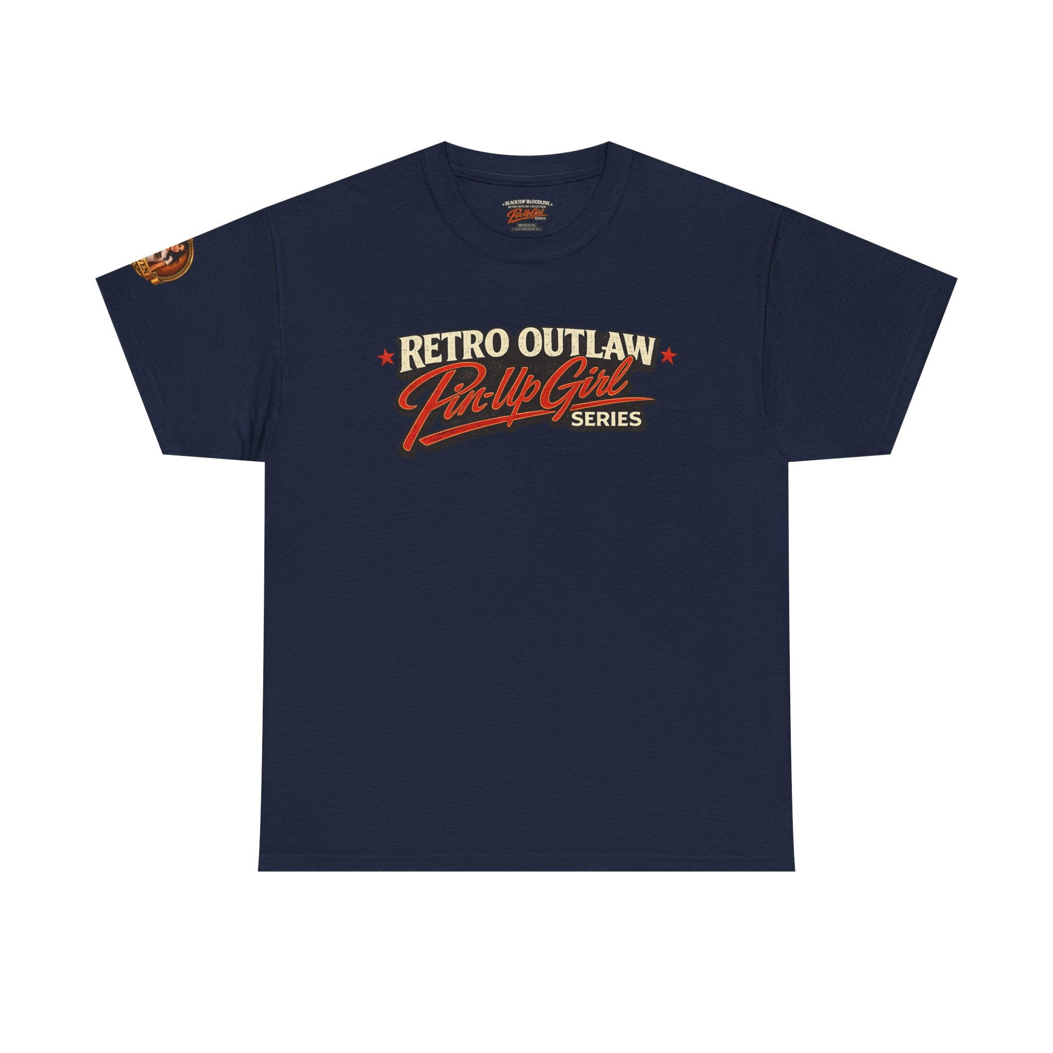 Retro Outlaw | Pin-Up Girl Series | Raven — Tee