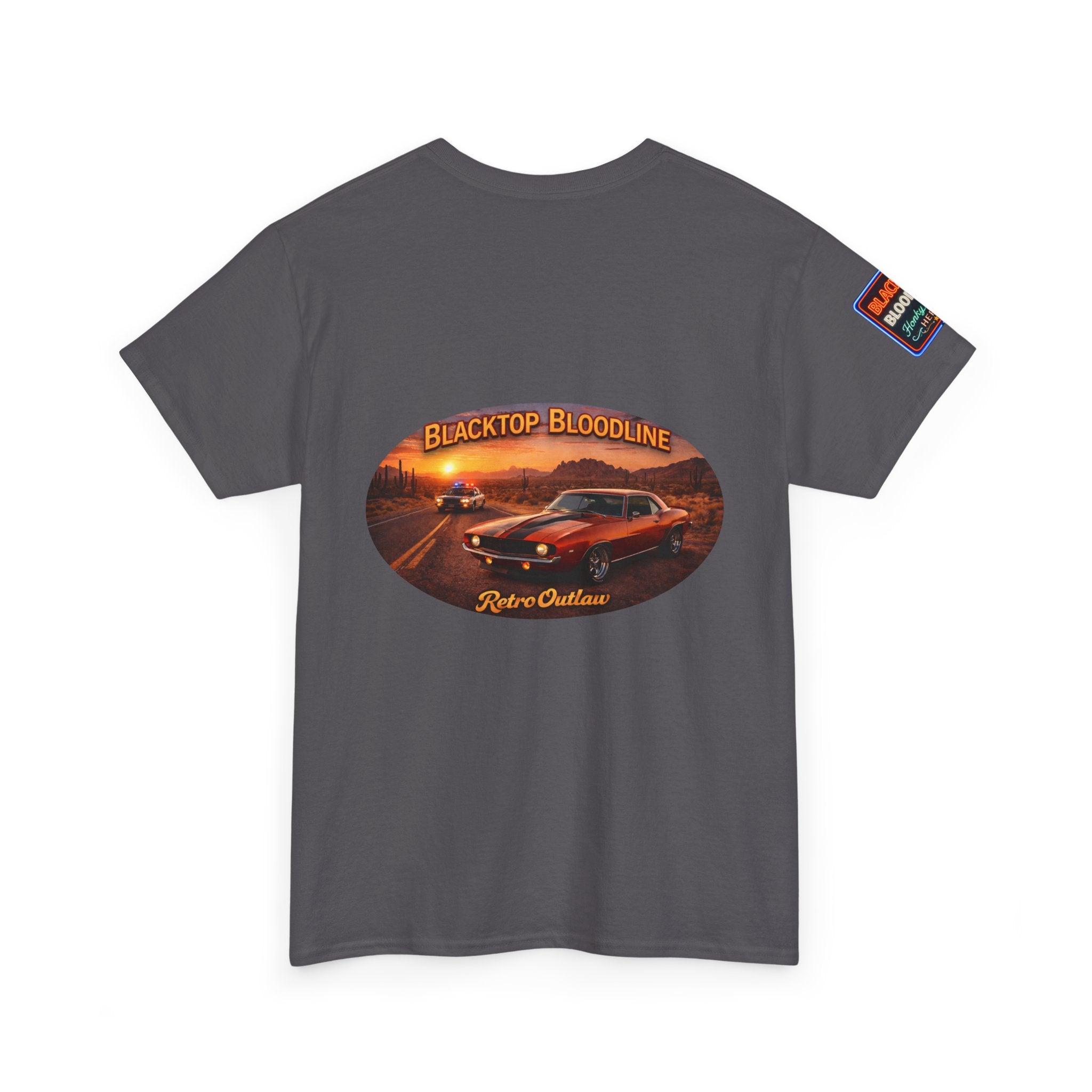 Retro Outlaw — Classic Car Muscle Tee