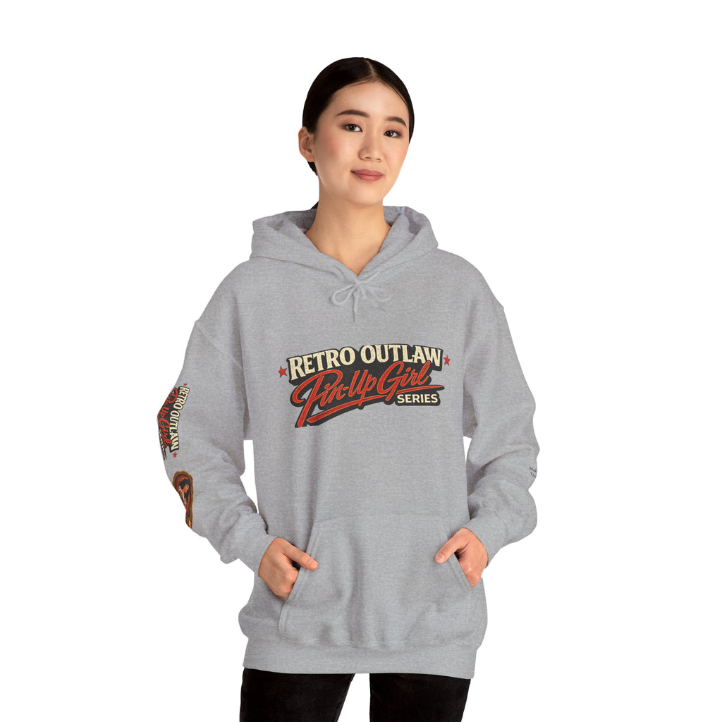 Retro Outlaw | Pin-Up Girl Series | Raven — Hoodie