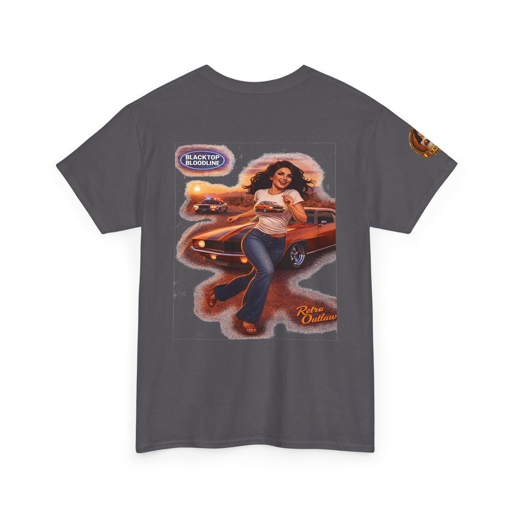 Retro Outlaw | Pin-Up Girl Series | Raven — Tee