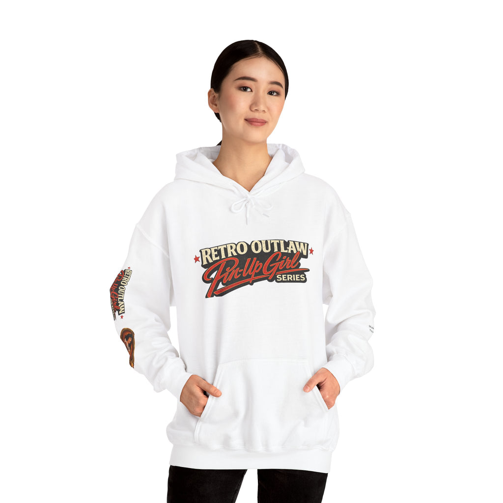 Retro Outlaw | Pin-Up Girl Series | Raven — Hoodie