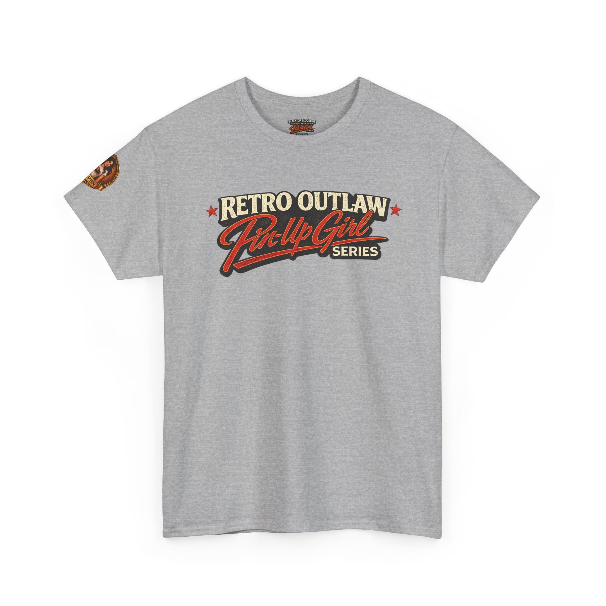 Retro Outlaw | Pin-Up Girl Series | Raven — Tee