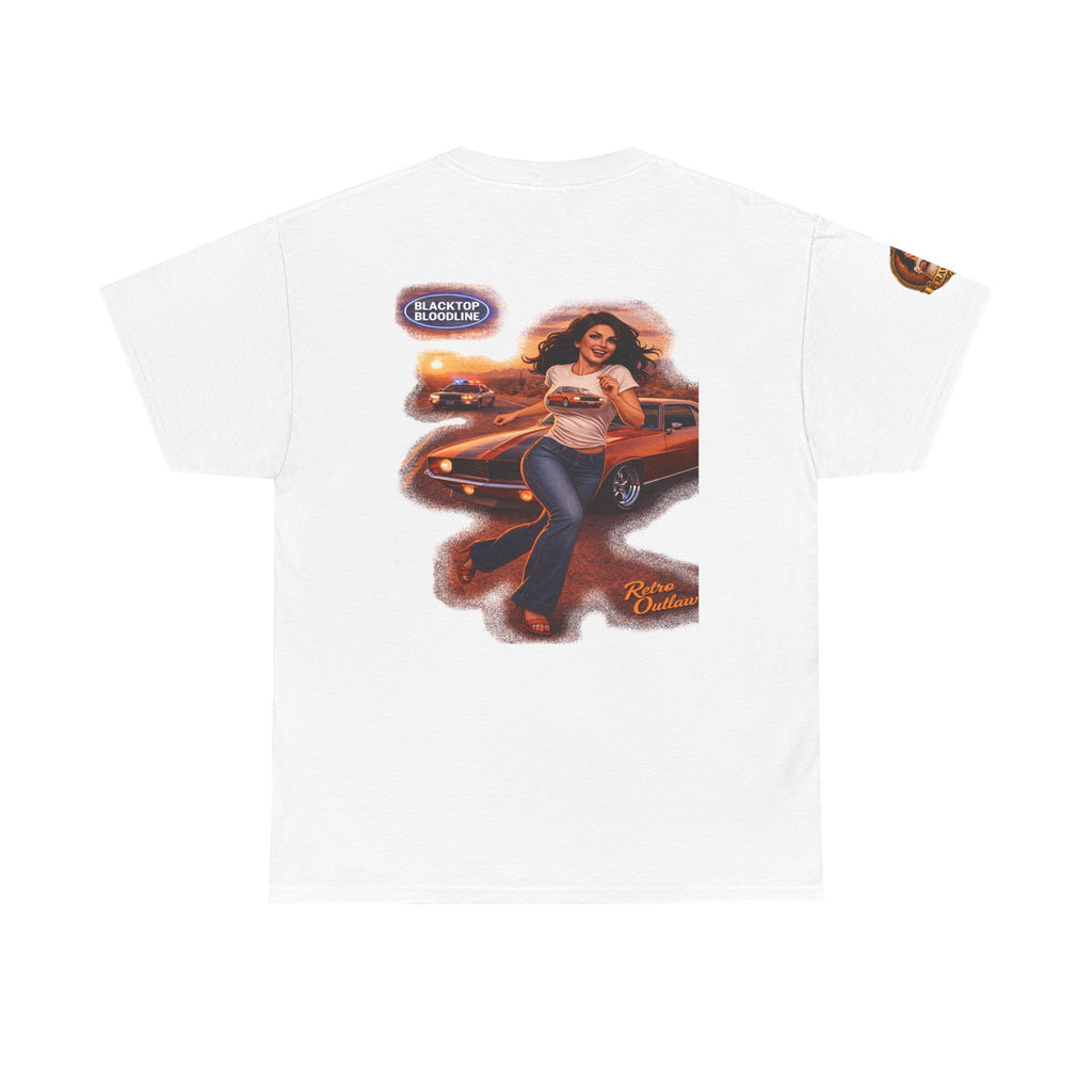 Retro Outlaw | Pin-Up Girl Series | Raven — Tee