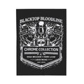 Chrome Collection — Velveteen Throw Blanket