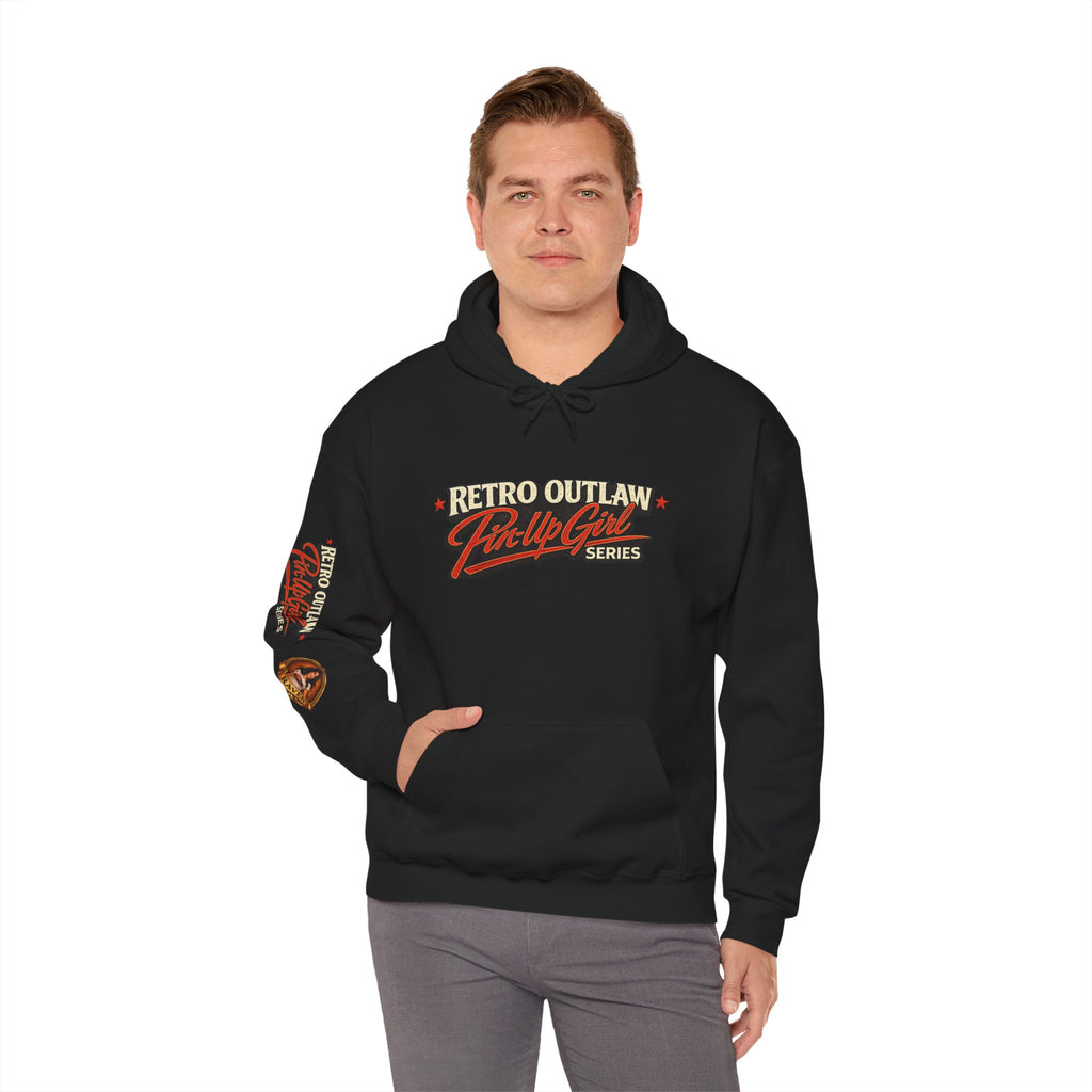 Retro Outlaw | Pin-Up Girl Series | Raven — Hoodie