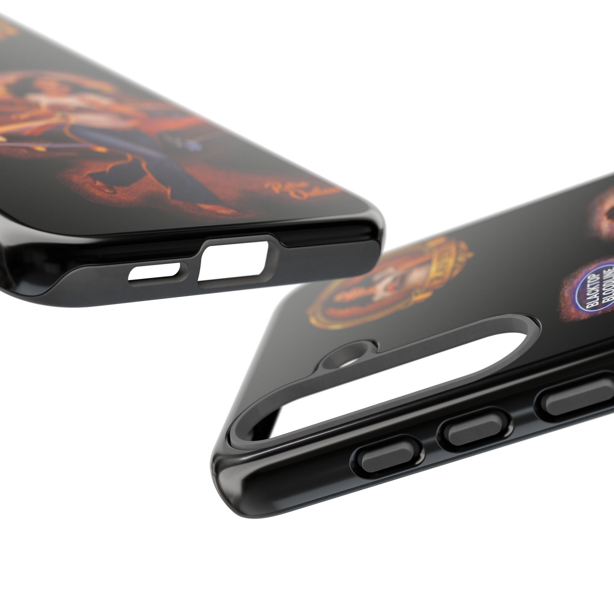 Retro Outlaw | Pin-Up Girl Series | Raven — Tough Phone Case