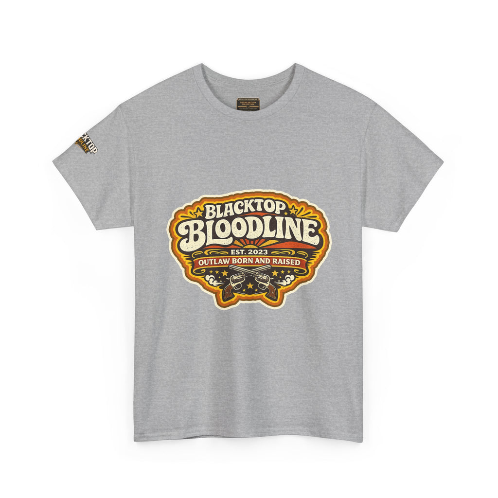Retro Outlaw — Born & Raised Groovy Tee