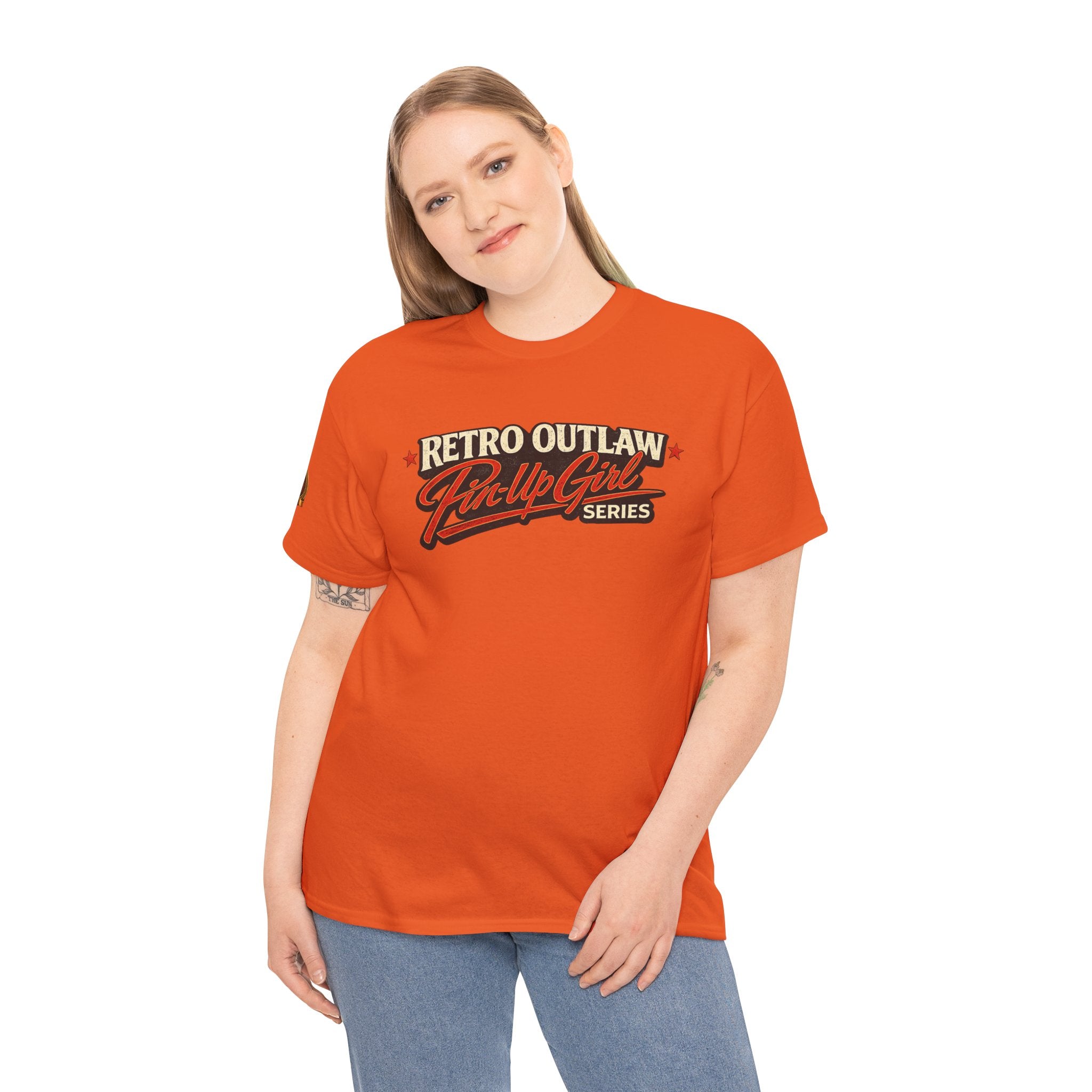 Retro Outlaw | Pin-Up Girl Series | Raven — Tee