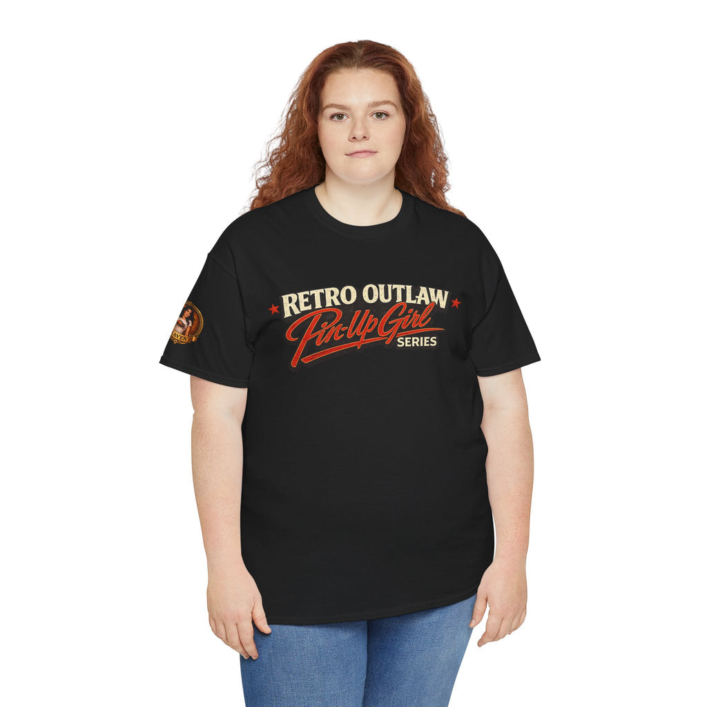 Retro Outlaw | Pin-Up Girl Series | Raven — Tee