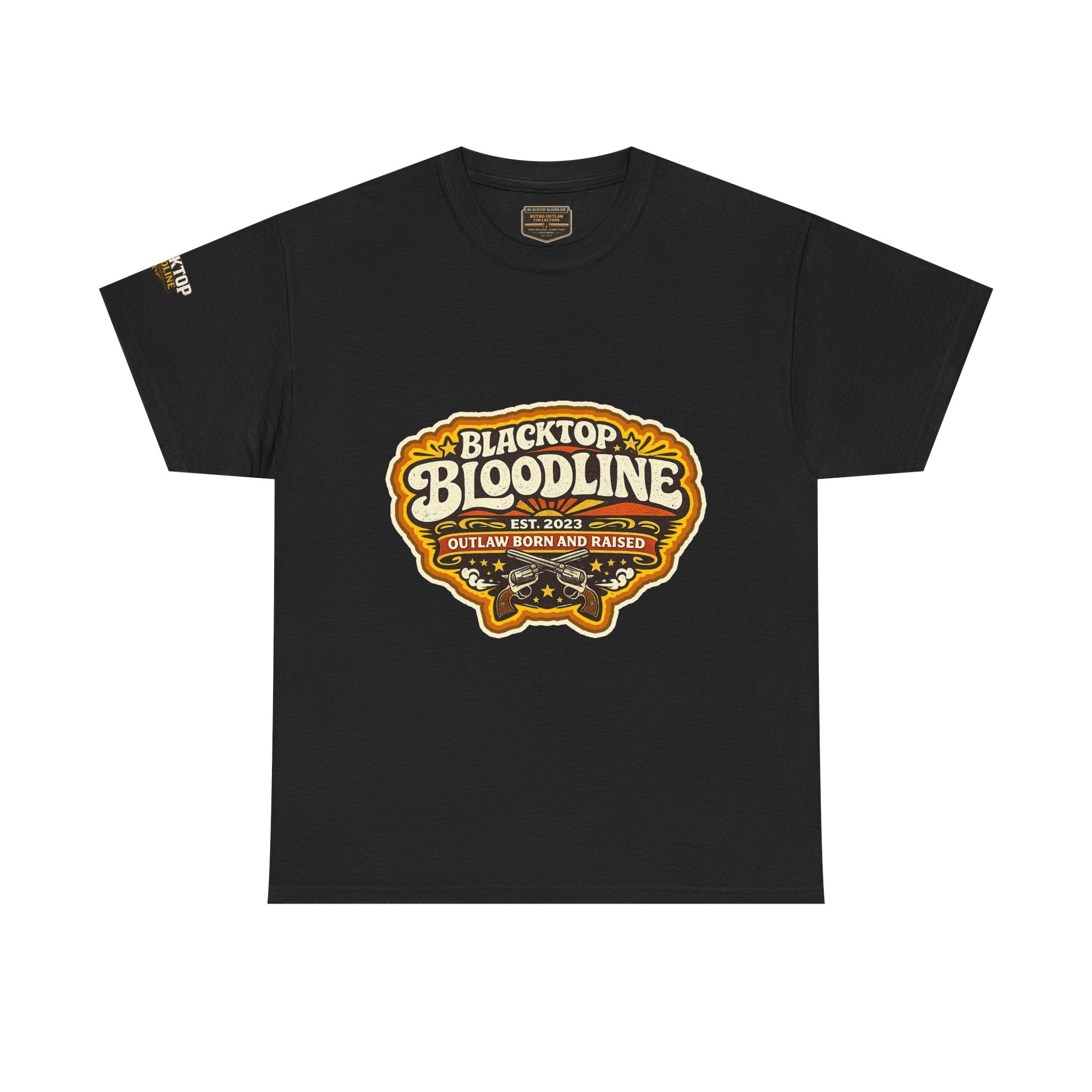 Retro Outlaw — Born & Raised Groovy Tee