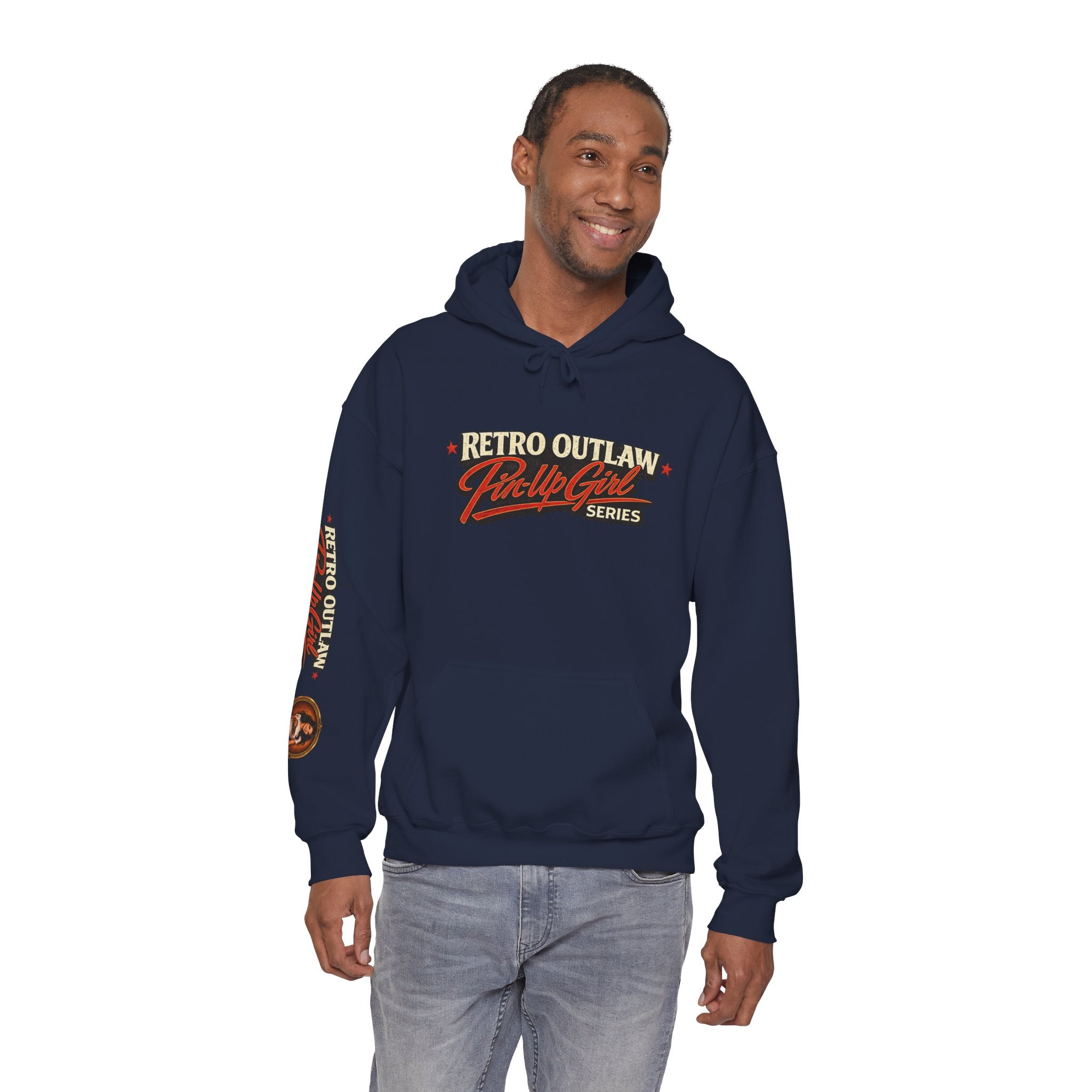 Retro Outlaw | Pin-Up Girl Series | Raven — Hoodie