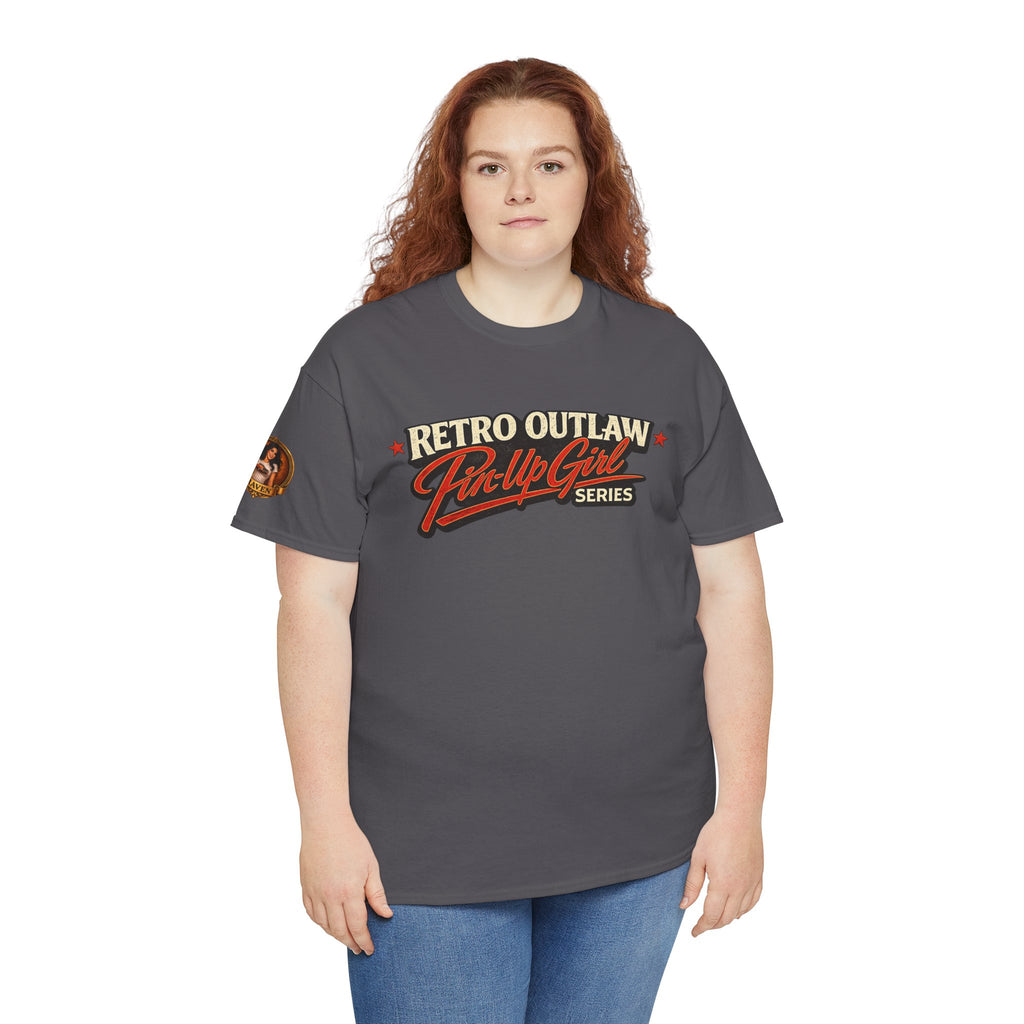 Retro Outlaw | Pin-Up Girl Series | Raven — Tee
