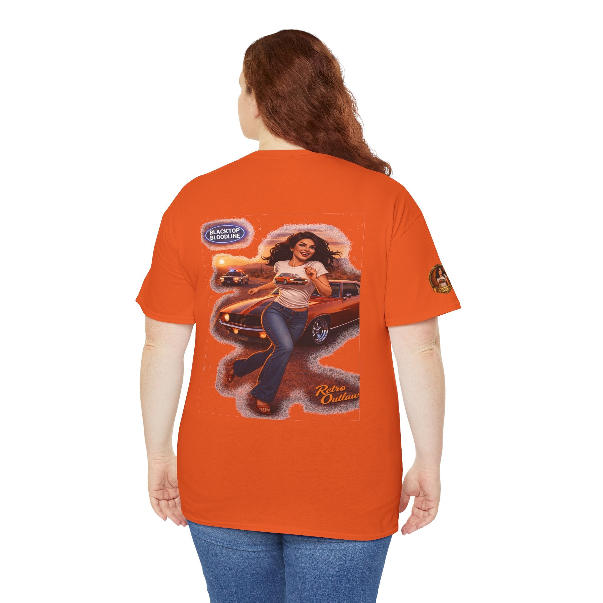 Retro Outlaw | Pin-Up Girl Series | Raven — Tee