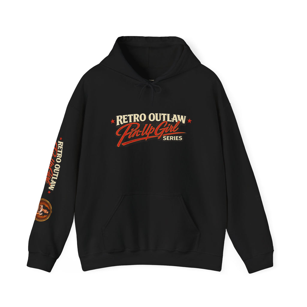 Retro Outlaw | Pin-Up Girl Series | Raven — Hoodie