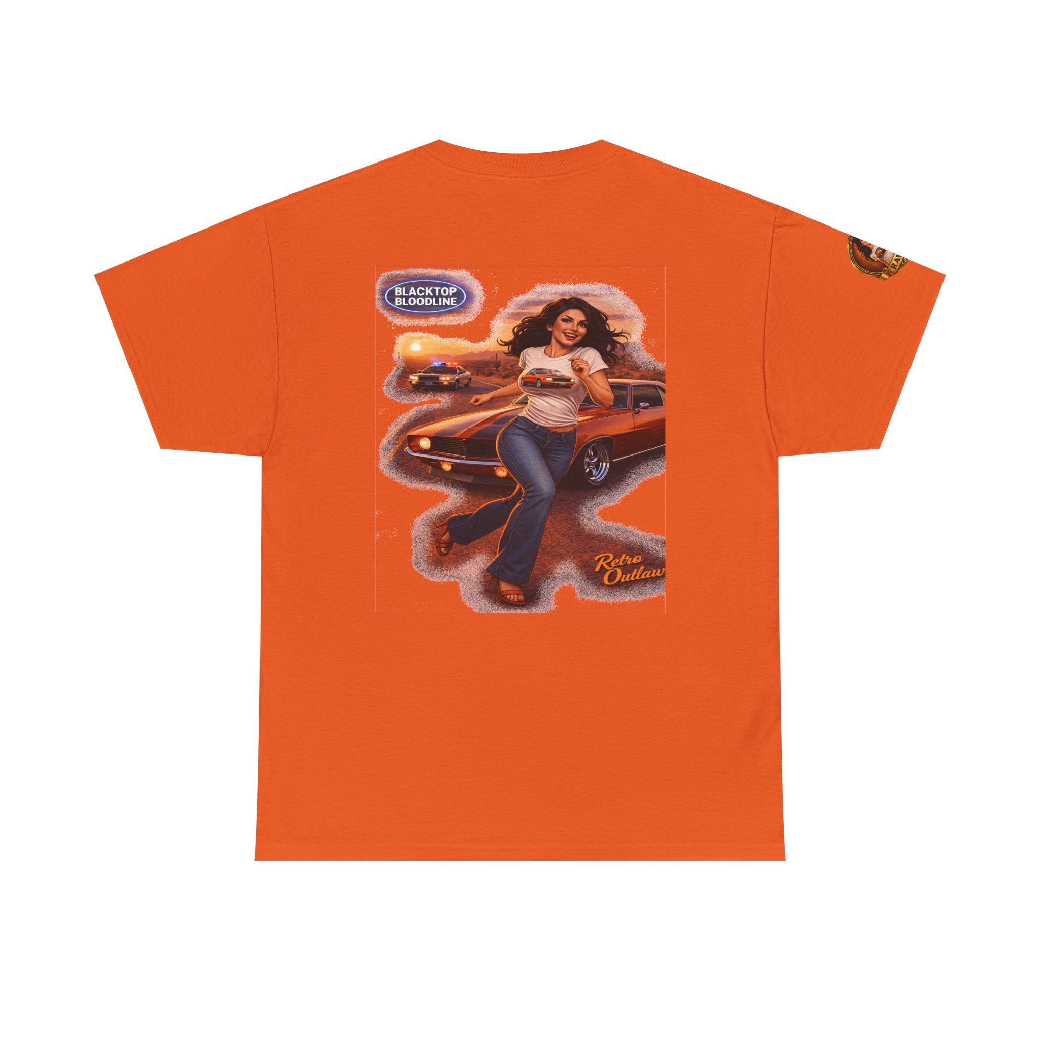 Retro Outlaw | Pin-Up Girl Series | Raven — Tee
