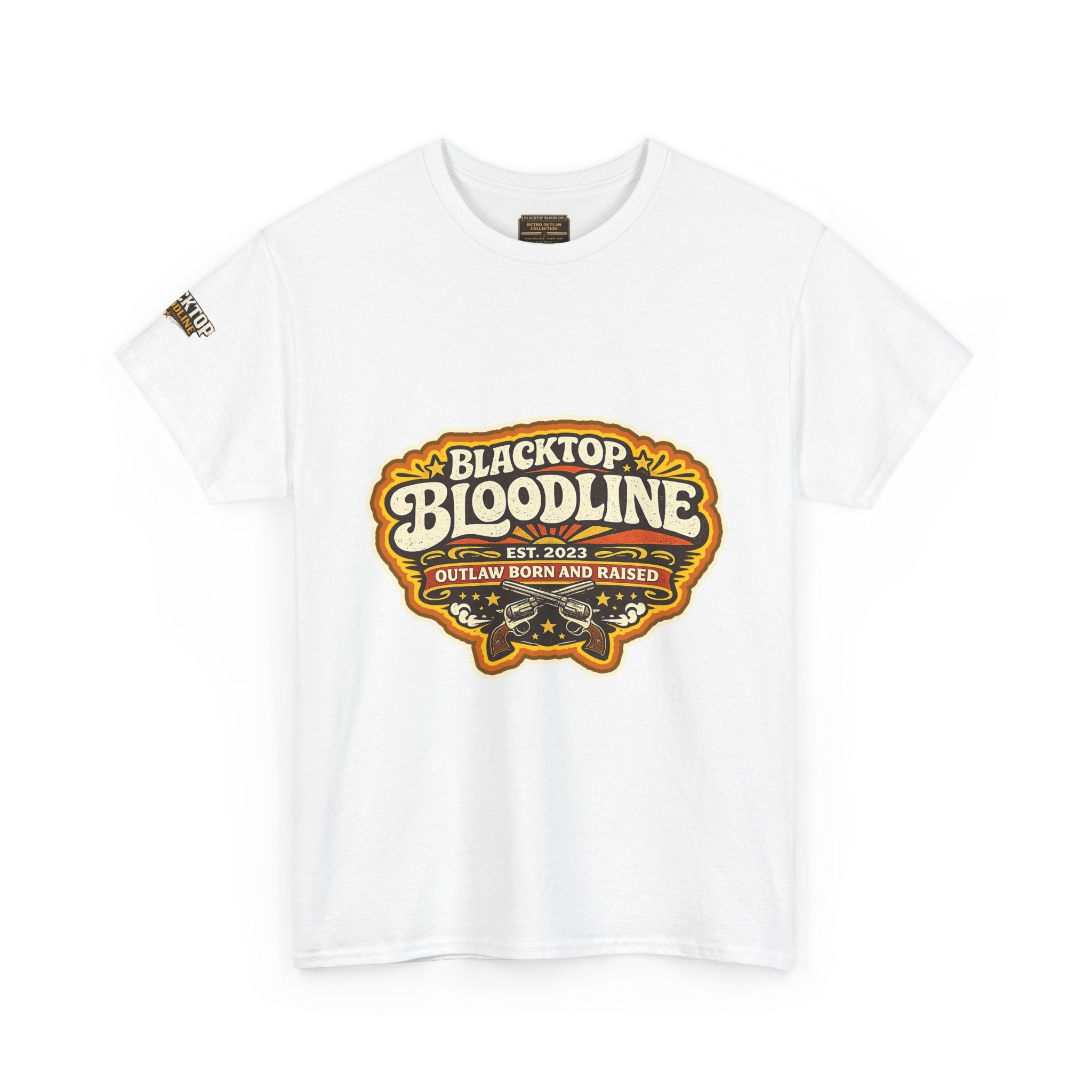 Retro Outlaw — Born & Raised Groovy Tee