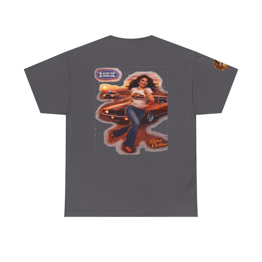 Retro Outlaw | Pin-Up Girl Series | Raven — Tee