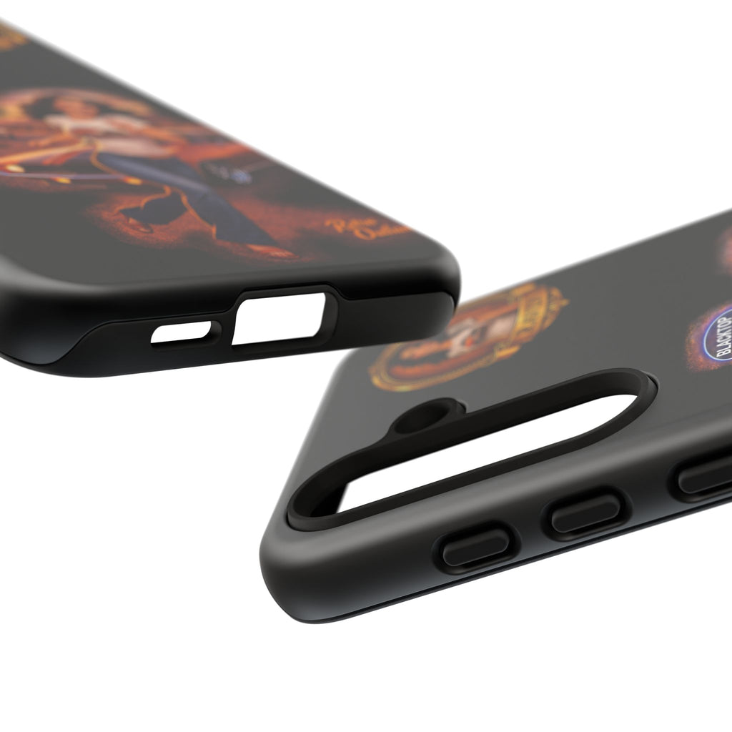 Retro Outlaw | Pin-Up Girl Series | Raven — Tough Phone Case