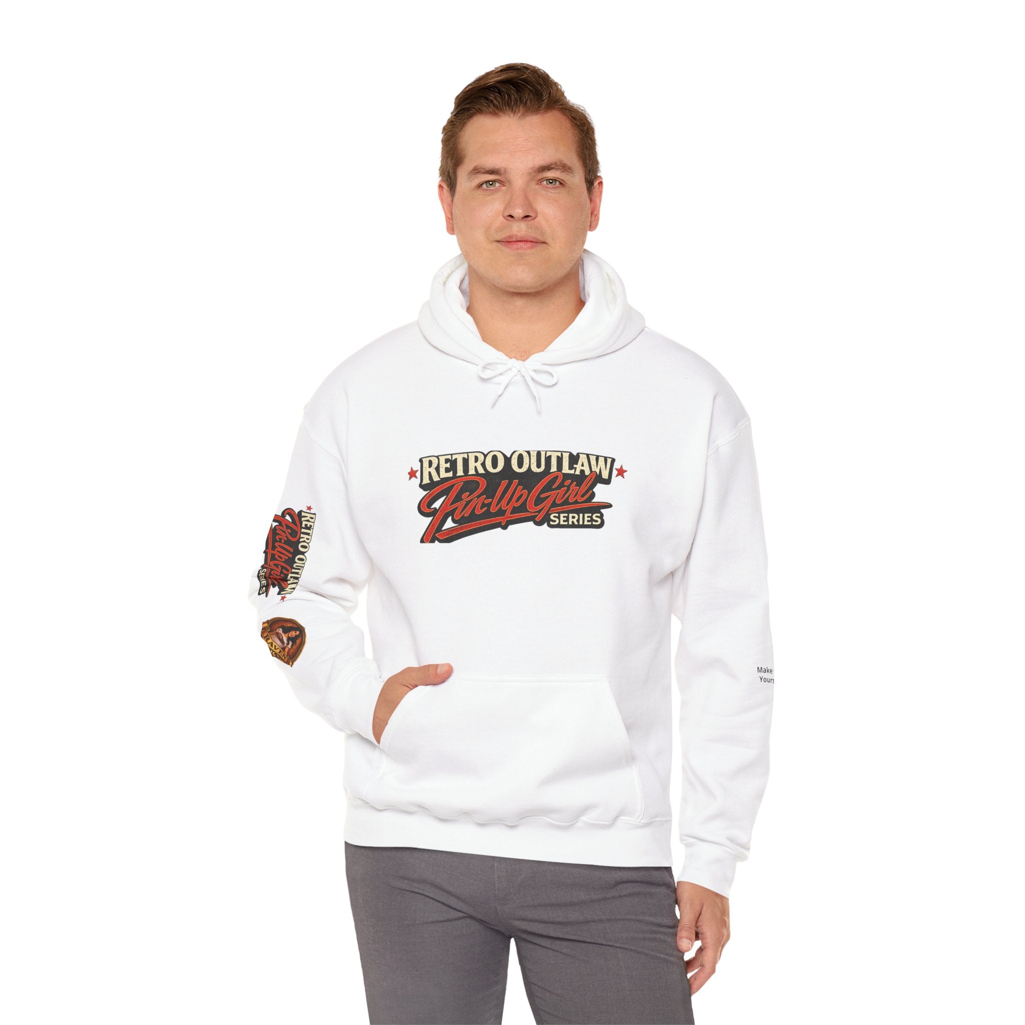 Retro Outlaw | Pin-Up Girl Series | Raven — Hoodie