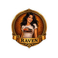 Retro Outlaw | Pin-Up Girl Series | Raven — Kiss-Cut Sticker