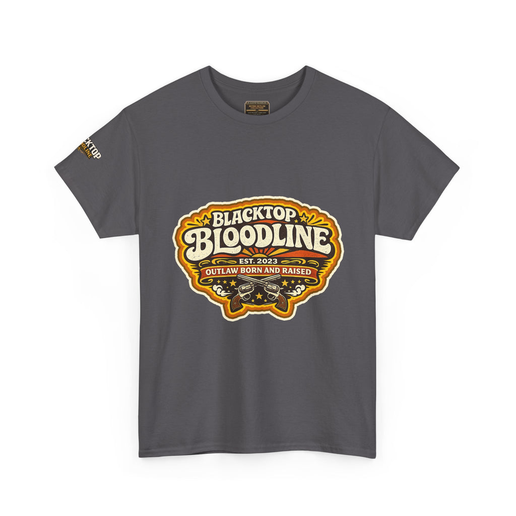 Retro Outlaw — Born & Raised Groovy Tee