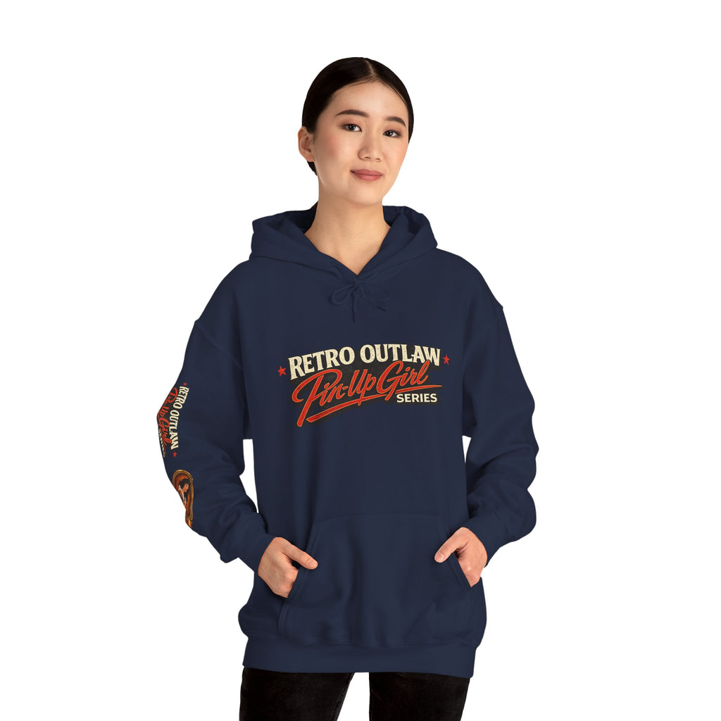 Retro Outlaw | Pin-Up Girl Series | Raven — Hoodie