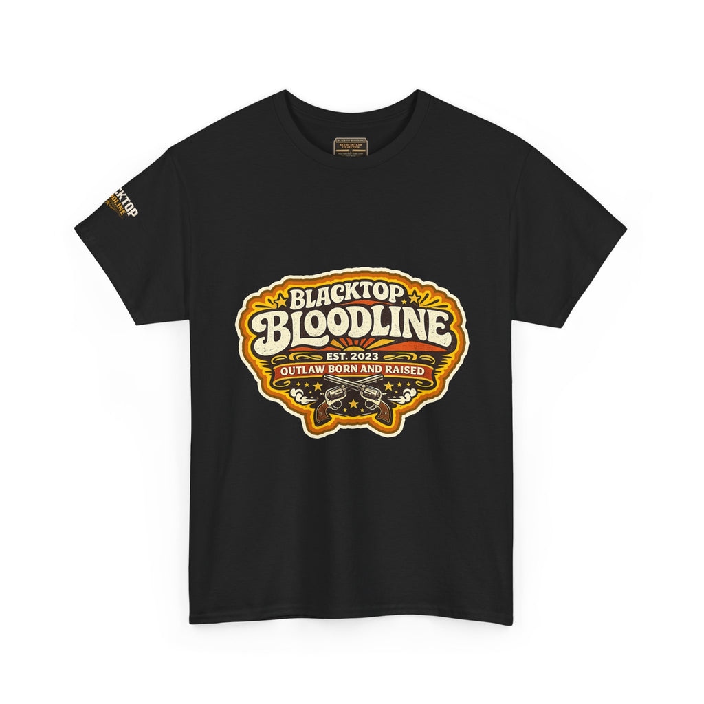 Retro Outlaw — Born & Raised Groovy Tee