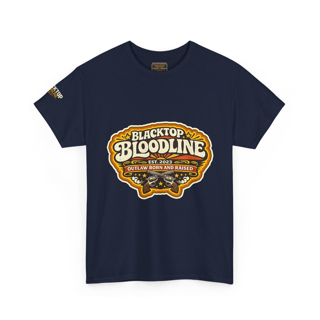 Retro Outlaw — Born & Raised Groovy Tee